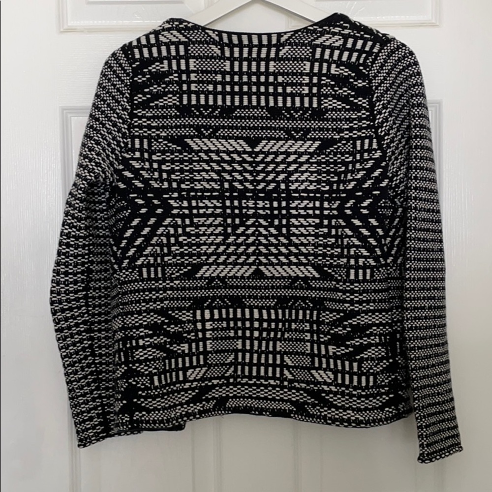 Knitted Open Front Jacket